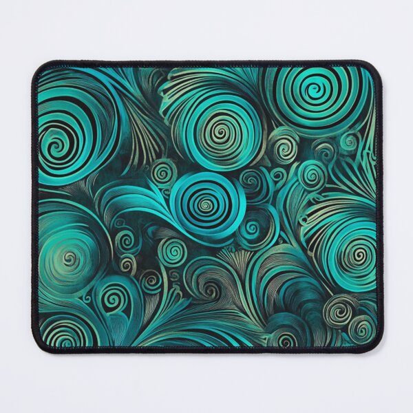 Item preview, New Zealand Paua Māori Pattern Koru Design 349 designed and sold by GrinGalore.