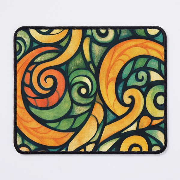 Item preview, New Zealand Paua Māori Pattern Koru Design 350 designed and sold by GrinGalore.