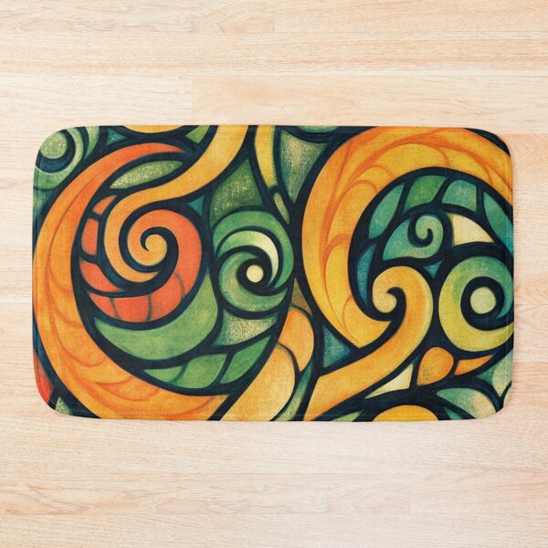 Item preview, New Zealand Paua Māori Pattern Koru Design 350 designed and sold by GrinGalore.