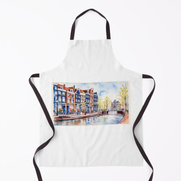 Item preview, Amsterdam in Watercolor designed and sold by StormArte.