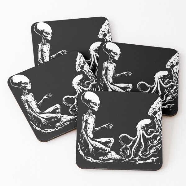 Item preview, aliens and octopuses designed and sold by Brexmore3.
