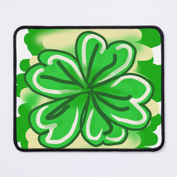 Item preview, clover leaf hand painted lucky leaf St Patrick's Day designed and sold by vibeno1.