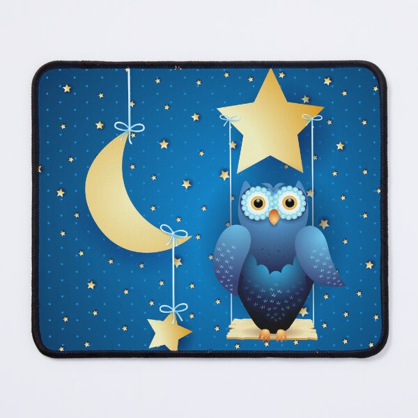 Item preview, Night of Dreams, owl and swing designed and sold by LuisaVenturoli.