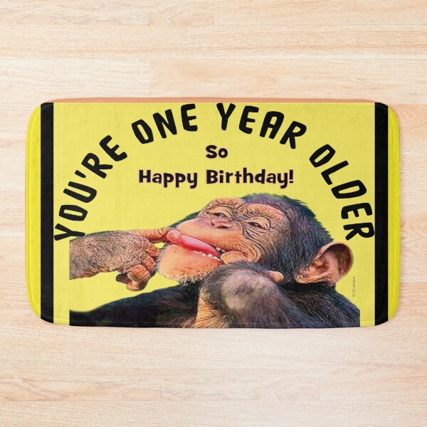 Item preview, Silly Monkey Birthday Wish designed and sold by kristalcurt.