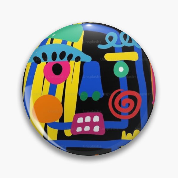 Item preview, An abstract illustration of a face with bold and vibrant colors designed and sold by Infinitives .