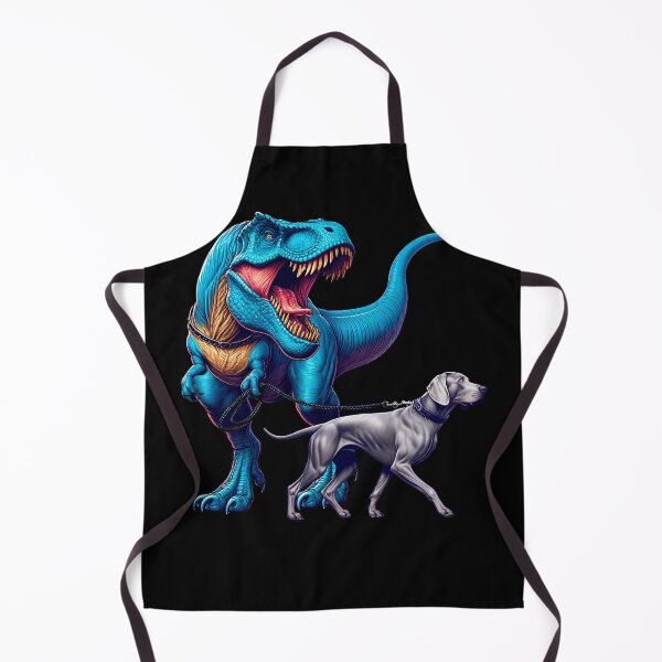 Item preview, Funny Dinosaur Weimaraner Walking Dog Lover designed and sold by Kimberley King Art  King Art.