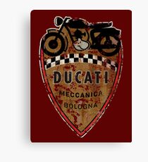 Ducati Vintage Motorcycles Bologna Italy Canvas Print
