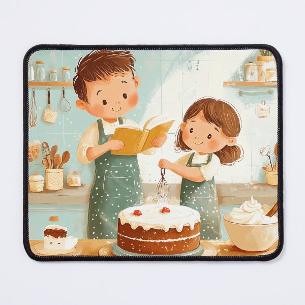 Item preview, Whimsy Whisk Confections illustration designed and sold by NelenaArt.