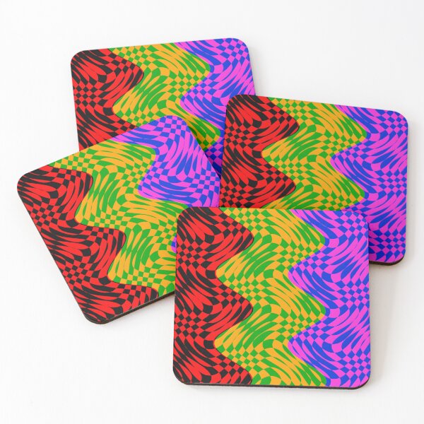 Item preview, VICTOR VASARELY VARIABLE GEOMETRY CHECKERBOARD ART DANCE designed and sold by Ralek.