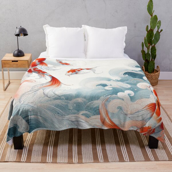 Item preview, Azure Koi Serenity designed and sold by zzz888.