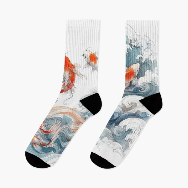 Item preview, Koi Dance in the Clouds designed and sold by zzz888.