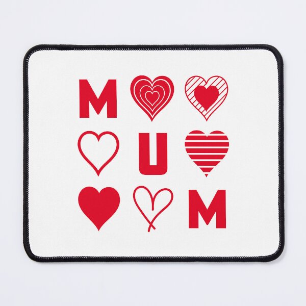 Item preview, Red Hearts Mum designed and sold by PaulSDesign.