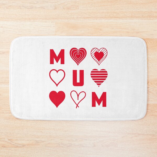 Item preview, Red Hearts Mum designed and sold by PaulSDesign.