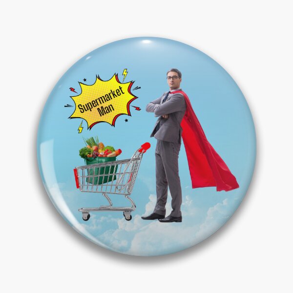 Item preview, Supermarket Man designed and sold by TokyoChick.