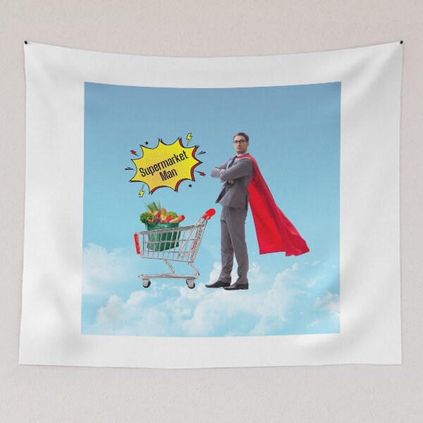 Item preview, Supermarket Man designed and sold by TokyoChick.