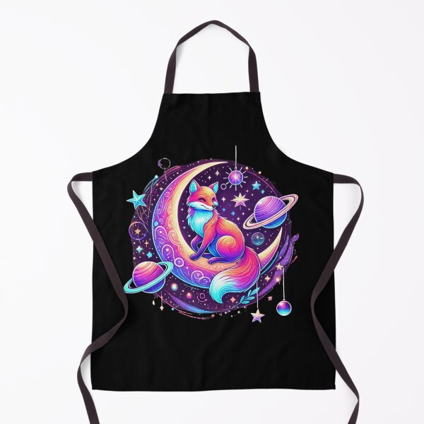 Item preview, Galactic Fox on the Moon designed and sold by HarriPaloma.