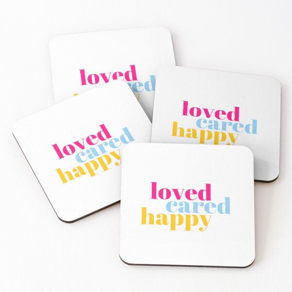 Item preview, Loved, Cared, Happy: Inspirational Vibes designed and sold by Fil_Store.