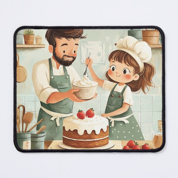 Item preview, Joyful Baker in Action designed and sold by NelenaArt.