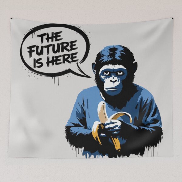 Item preview, Caesar from the Planet of the Apes - the future is here designed and sold by 123ks.