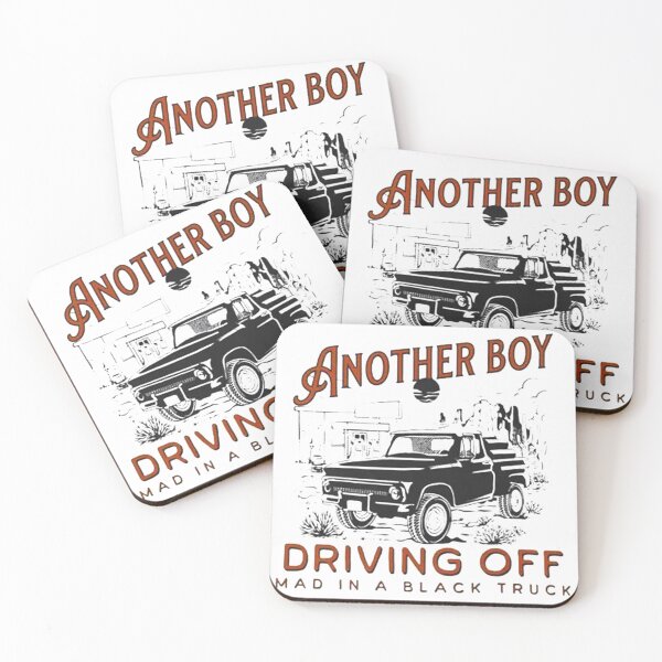 Item preview, Boy Driving Off Mad Black Truck designed and sold by ipungpungini.