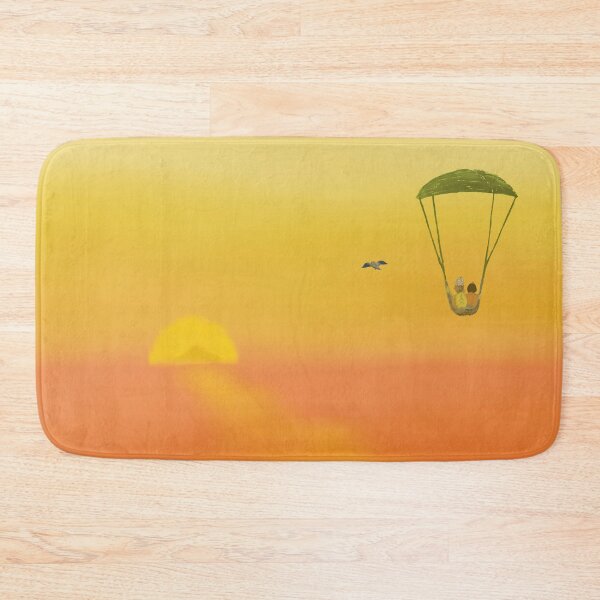 Item preview, Three friends on an adventure at romantic sunset designed and sold by greenPQBstudio.