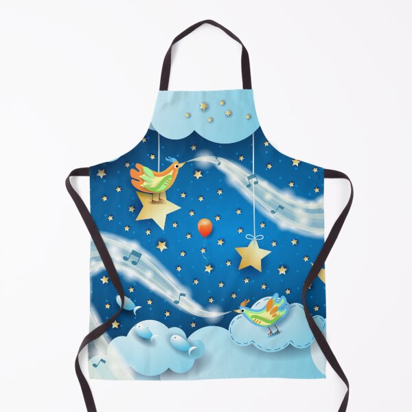 Item preview, Night of Dreams, birds and music designed and sold by LuisaVenturoli.