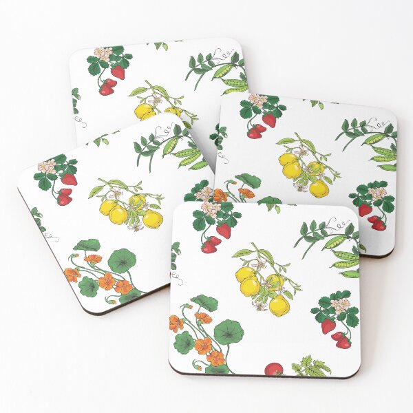 Item preview, Homegrown Botanical Fruits & Vegetables Pattern designed and sold by Hadamundo.