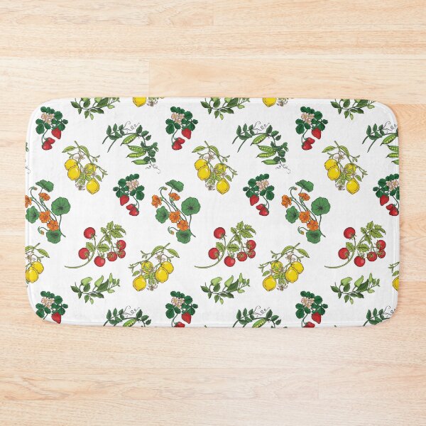Item preview, Homegrown Botanical Fruits & Vegetables Pattern designed and sold by Hadamundo.