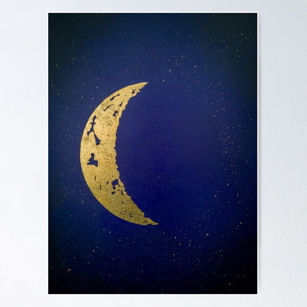 Item preview, Waning Crescent Moon designed and sold by YourMoonphase.