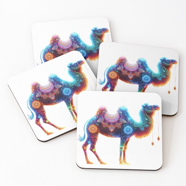 Item preview, Glowing Mandala Camel designed and sold by GloriousArtSKD.