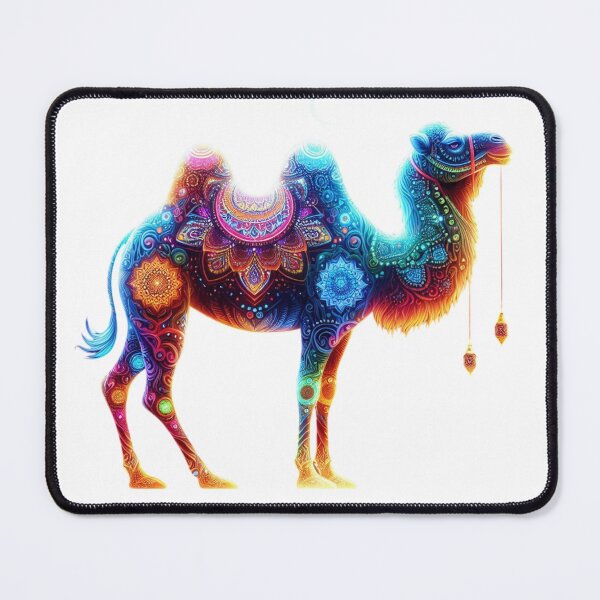 Item preview, Glowing Mandala Camel designed and sold by GloriousArtSKD.