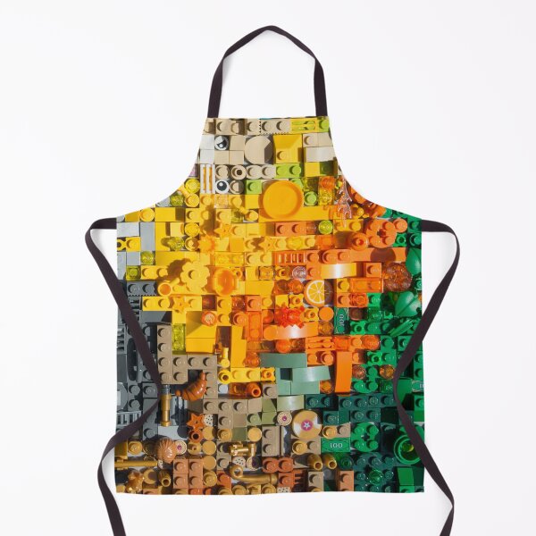Item preview, Brick art random with yellow and green. designed and sold by HanBrickArt.