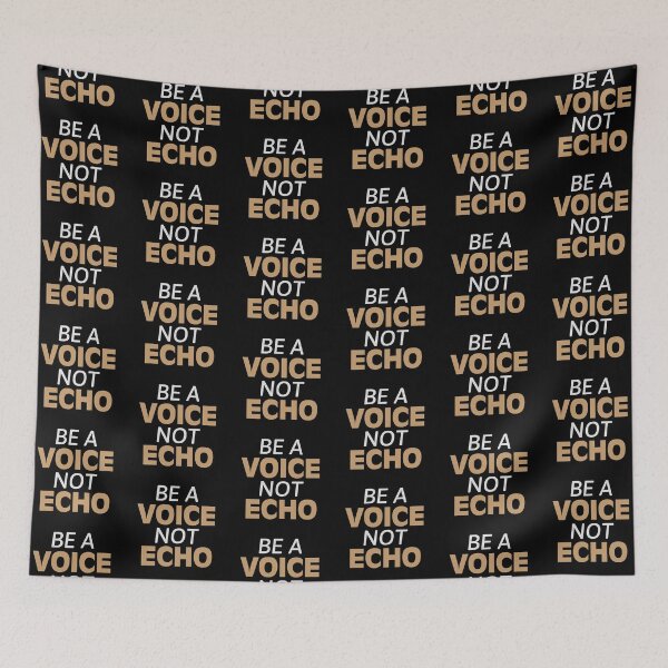 Item preview, Be A Voice Not Echo - Inspire & Empower designed and sold by CrossCrafted.