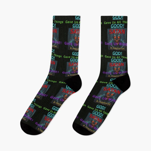 Item preview, GOD Gave Us GOOD - SATAN Gave Us WOKE designed and sold by AlienAlmanac.