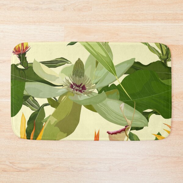 Item preview, Seamless floral pattern with tropical magnolia flowers background.  designed and sold by MatyKotiv.