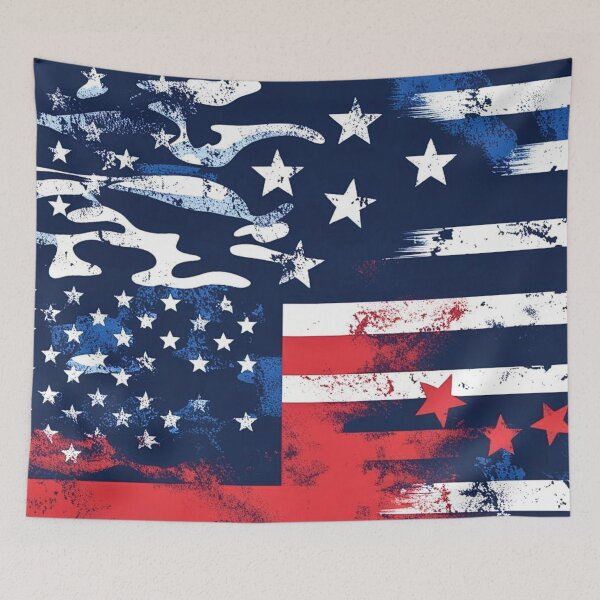 Artikelvorschau, Vintage Camouflage USA Vintage Flagge Patriotischer Entwurf entworfen und verkauft von CamouflageLab.
