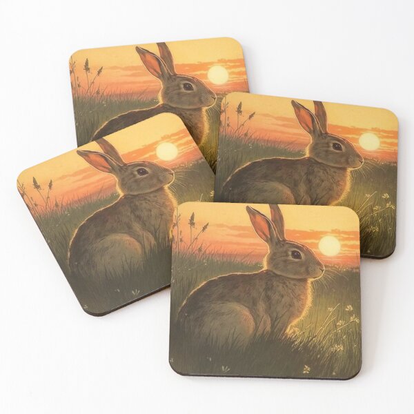 Item preview, Bunny Bliss In The Sunset Glow designed and sold by iamdesigns14.
