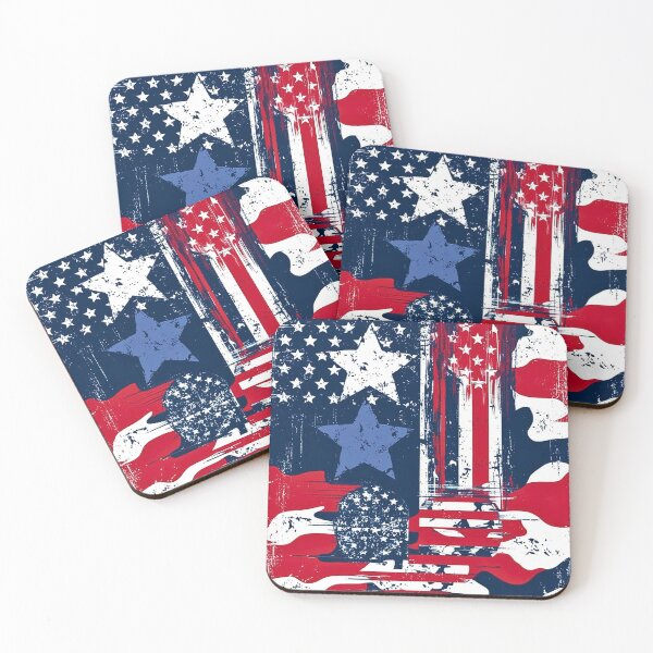 Artikelvorschau, Vintage Camouflage USA Vintage Flagge Patriotischer Entwurf entworfen und verkauft von CamouflageLab.