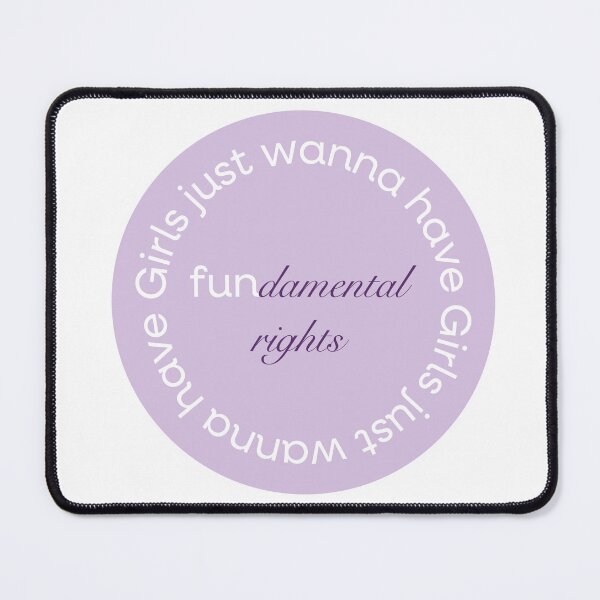 Item preview, Girls just wanna have FunDamental rights - feminist power designed and sold by cosisdeirina.