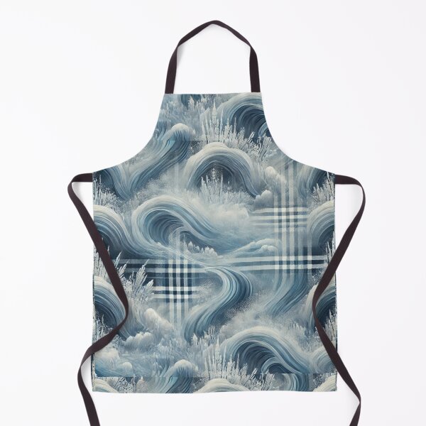 Item preview, Polar Ice Plaid: A Frozen Wonderland Pattern designed and sold by Meta2Physical.