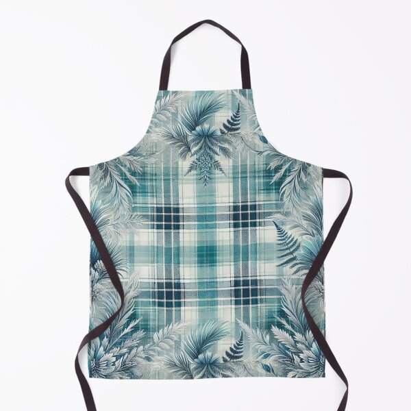Item preview, Glacier Blue Plaid: A Frozen Elegance Pattern designed and sold by Meta2Physical.