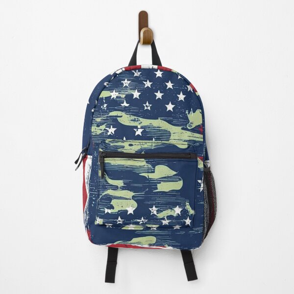 Artikelvorschau, Vintage Camouflage USA Vintage Flagge Patriotischer Entwurf entworfen und verkauft von CamouflageLab.