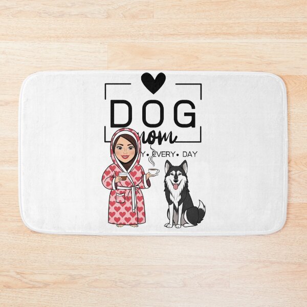 Item preview, Dog Mom All Day Every Day – Cozy Morning with a Czechoslovakian Wolfdog designed and sold by GoodyPaws.