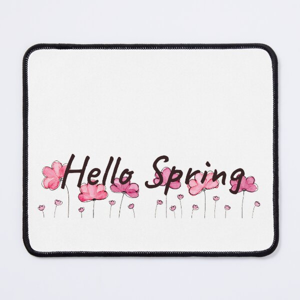 Item preview, Hello Spring - Minimalist Floral Illustration designed and sold by VirginieSan.