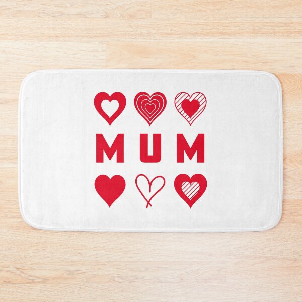 Item preview, Red Hearts Mum designed and sold by PaulSDesign.