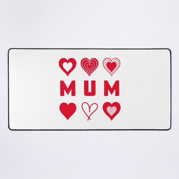 Item preview, Red Hearts Mum designed and sold by PaulSDesign.