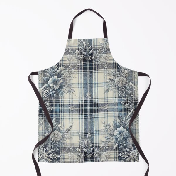 Item preview, Frosted Snow Plaid: A Winter Wonderland Pattern designed and sold by Meta2Physical.