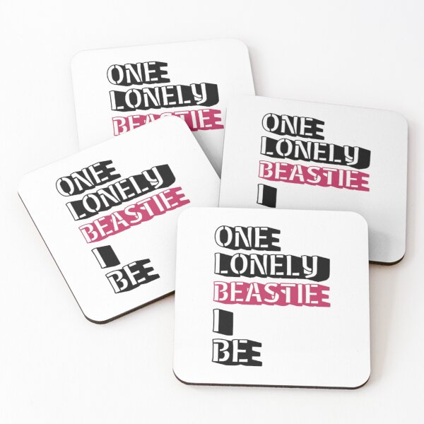 Item preview, One Lonely Beastie I Be – Funny Typographic designed and sold by creativerooney.