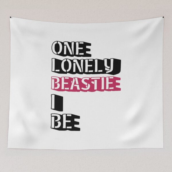 Item preview, One Lonely Beastie I Be – Funny Typographic designed and sold by creativerooney.