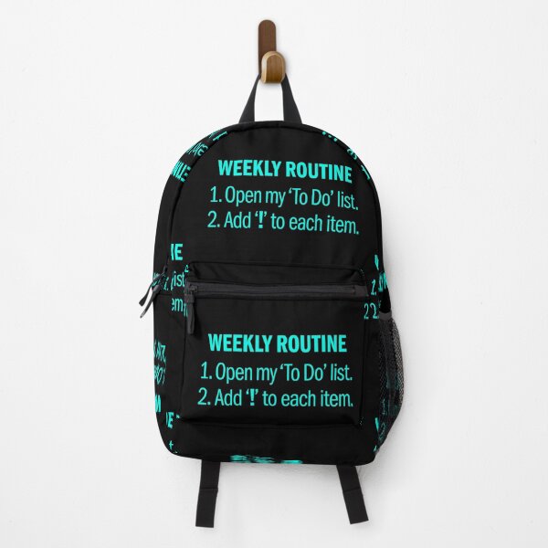 Item preview, Weekly routine. v.2 designed and sold by x1brett.